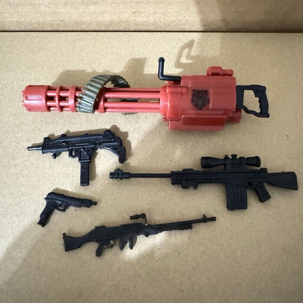 Lot of 5 GI Joe Classified Series RANDOM ACCESSORIES weapons